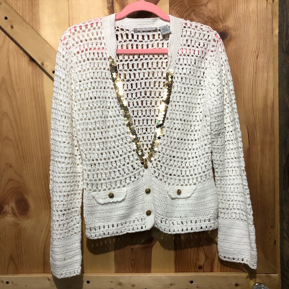Lucidity button sweater